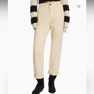 ASKK NY • Carpenter straight leg pants - ecru bone - size 31